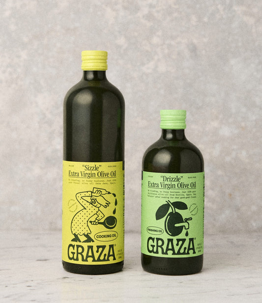“Drizzle” & “Sizzle” Glass 1 Set