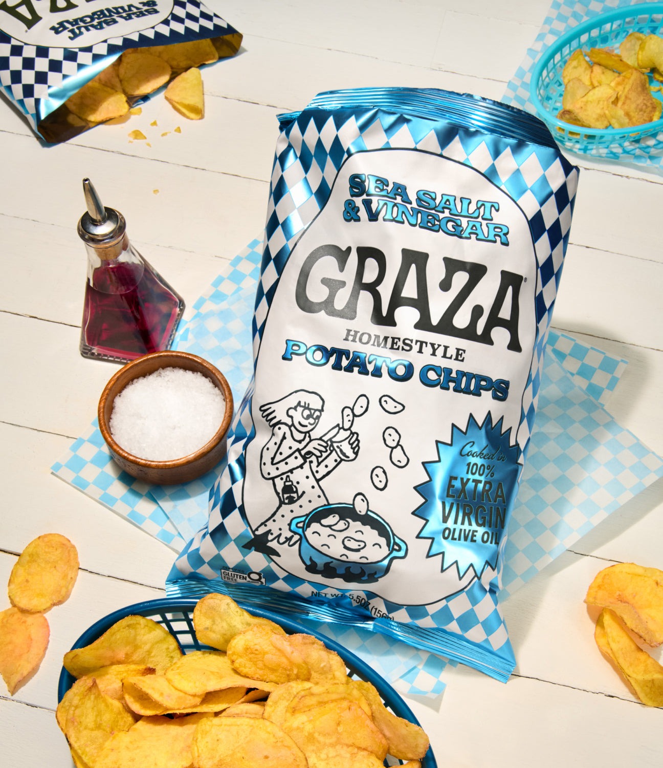 Sea Salt & Vinegar Olive Oil Potato Chips