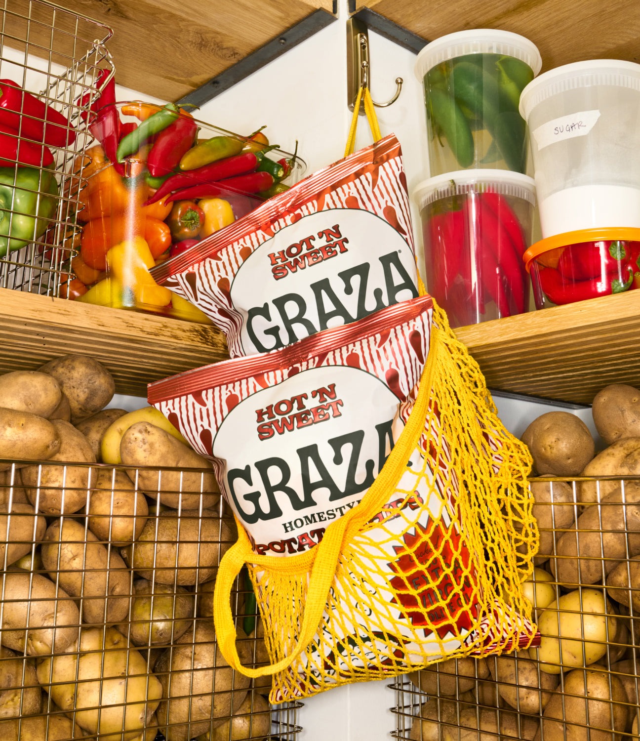 Hot 'n Sweet Olive Oil Potato Chips